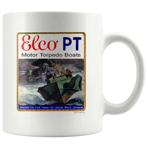 ELCO PT Heirs To The Fame Of John Paul Jones Mug