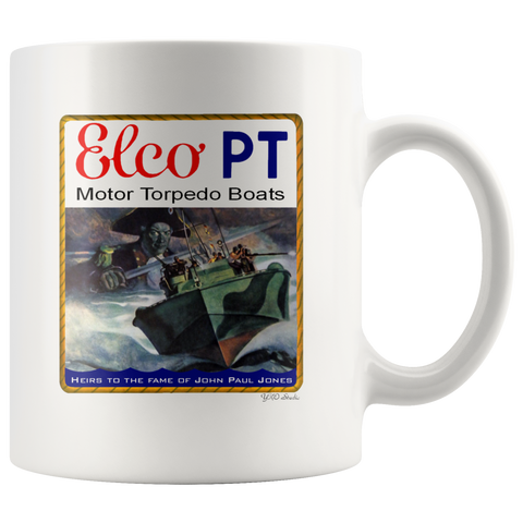 ELCO PT Heirs To The Fame Of John Paul Jones Mug