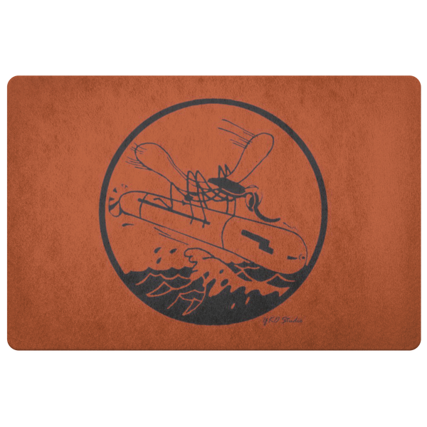 PT Boat Disney Mosquito Fleet Emblem Doormat
