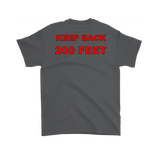 FDNY Painting by Yoko Komori Olson 2-SIDE T-Shirt KEEP BACK 200 FEET