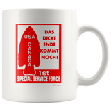 Devil's Brigade Das Dicke Ende Kommt Noch! Kill Sticker Mug