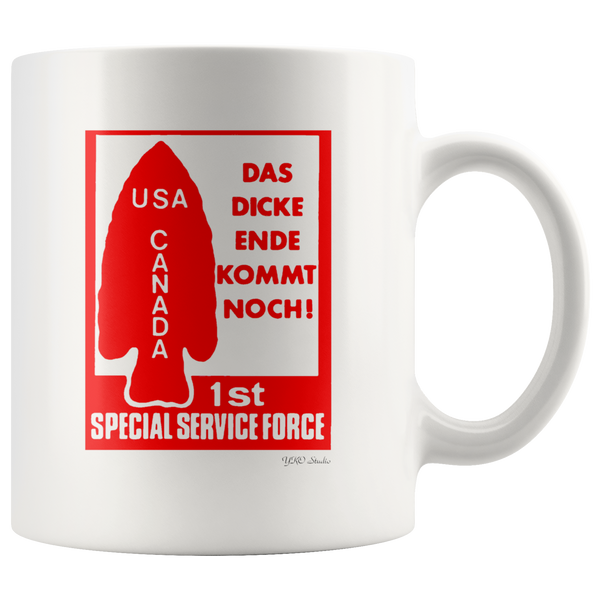 Devil's Brigade Das Dicke Ende Kommt Noch! Kill Sticker Mug
