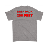 FDNY Painting by Yoko Komori Olson 2-SIDE T-Shirt KEEP BACK 200 FEET