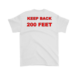 FDNY Painting by Yoko Komori Olson 2-SIDE T-Shirt KEEP BACK 200 FEET