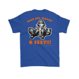 BACK OFF 6 FEET! NO Covid-19 PT Boat Gunner Shirt