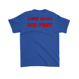 FDNY Painting by Yoko Komori Olson 2-SIDE T-Shirt KEEP BACK 200 FEET