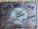 ELCO Naval Division PT Boatworks Bayonne Gate Sign Mug