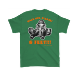 BACK OFF 6 FEET! NO Covid-19 PT Boat Gunner Shirt