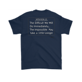 PT Boat Squadron RON 15 Cotton 2-Sided T-Shirt w/Motto