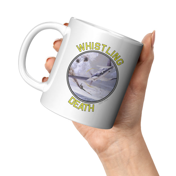 Ike Kepford F4U Corsair Whistling Death Coffee Mug