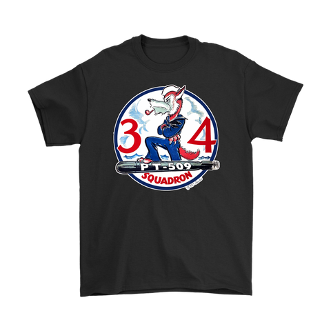PT Boat PT-509 RON 34 Cotton T-Shirt