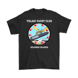 Tulagi Yacht Club T-Shirt White Letters