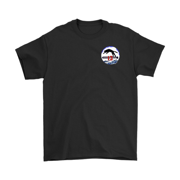 Custom RON 13 T-Shirt for PBS Badge On Left Breast
