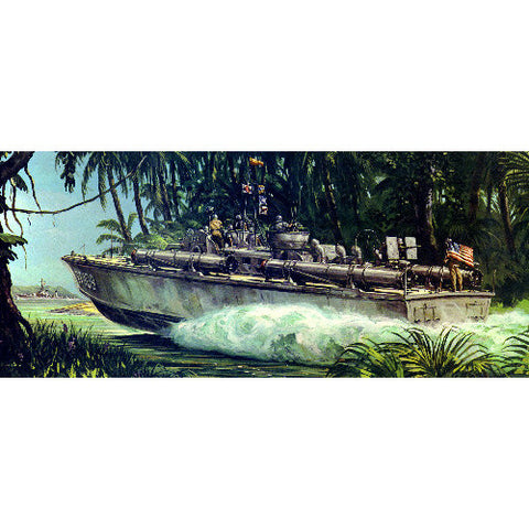 Lindberg Model Box Art John F. Kennedy PT-109 Giclee Print