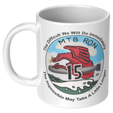 PT Boat Squadron RON 15 Coffee Mug with Motto
