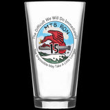 PT Boat Squadron RON 15 Pint Beer Glass