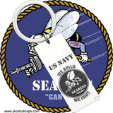 US NAVY SEABEES Keyring