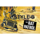 1967 AURORA Rat Patrol Model Box Art 13x19 Inch Giclee Print
