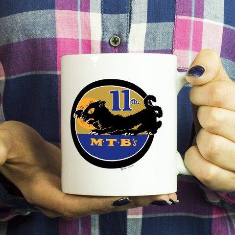 PT Boat Squadron RON 11 Emblem Coffee Mug Version 2