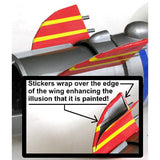 Museum Quality Reproduction Original MPC Fireball XL5 Sticker Set