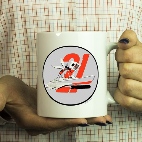 PT Boat Squadron RON 21 Emblem Coffee Mug