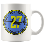 PT Boat Squadron RON 27 Emblem Coffee Mug