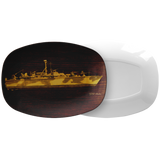 PT Boat Simulated Wood Platter