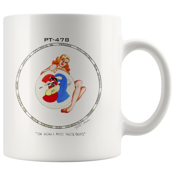 PT Boat PT-478 Hubba Hubba 11oz Coffee Mug
