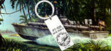 PT-109 Tulagi Yacht Club Keyring