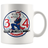 PT Boat PT-509 Squadron RON 34 11oz. Coffee Mug