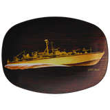 PT Boat Simulated Wood Platter 4