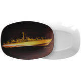 PT Boat Simulated Wood Platter 4