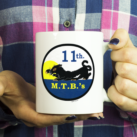 PT Boat Squadron RON 11 Emblem Coffee Mug Version 1