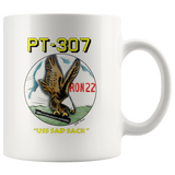 PT-307 USS SAD SACK RON 22 Coffee Mug